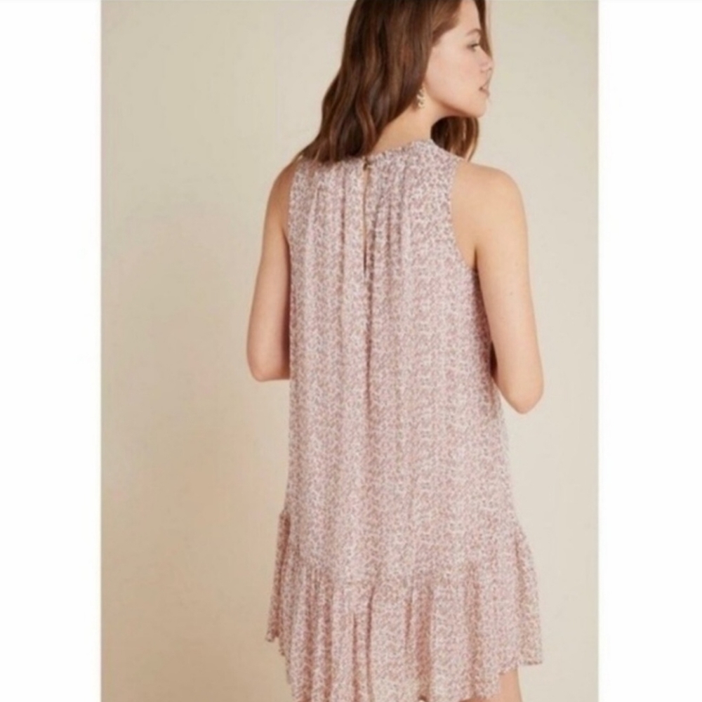 Anthropologie Natalie Flounced Dress XXSP - Picture 7 of 13